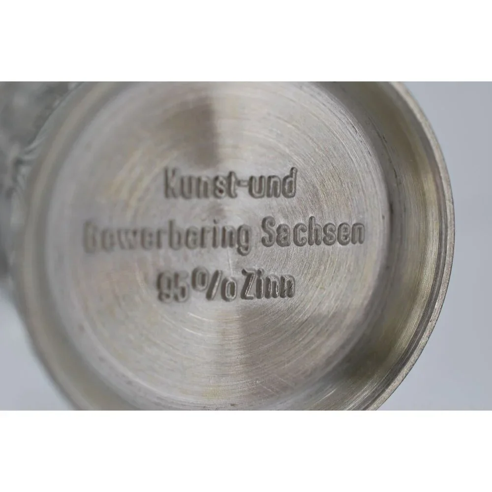 Pair of Fein Zinn 95% Pewter Shot Glasses with Original Box